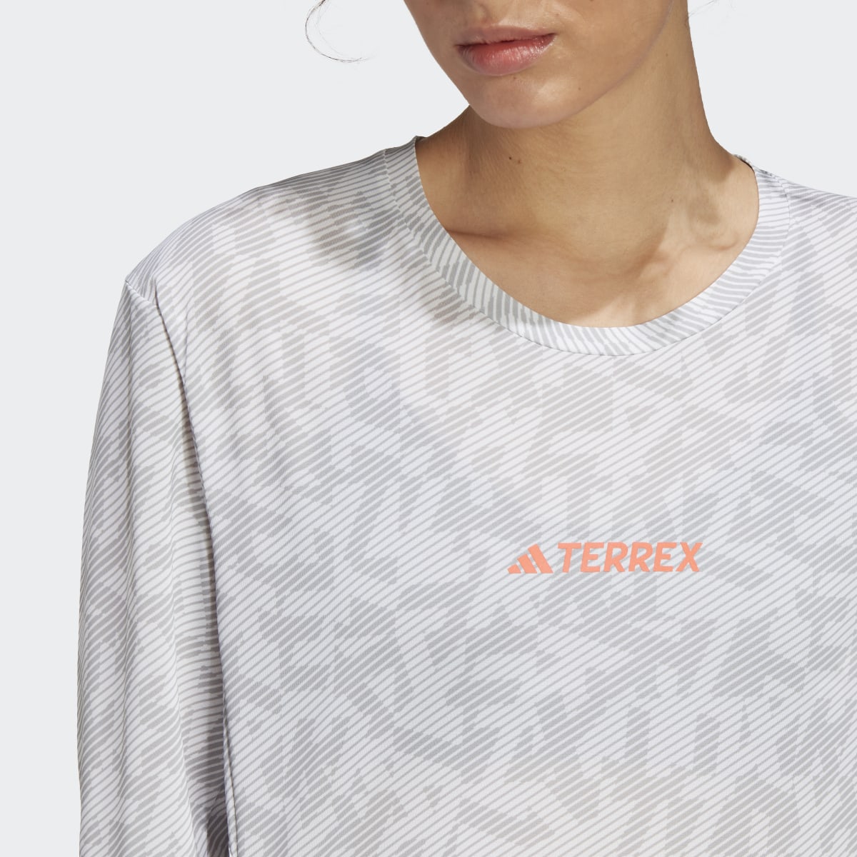 Adidas Terrex Trail Running Long Sleeve Tee. 6