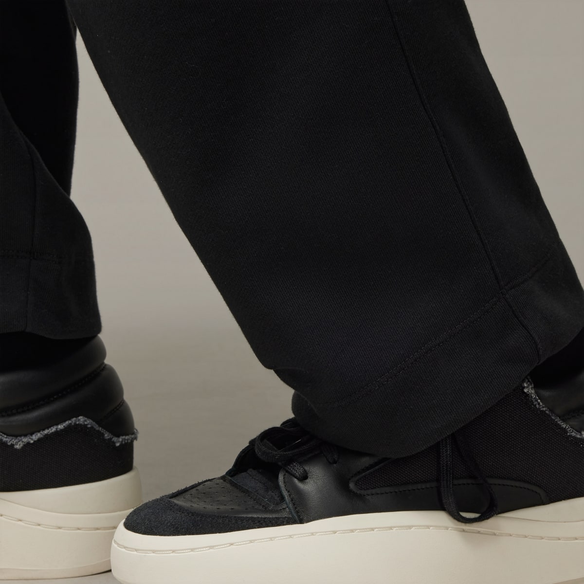 Adidas Y-3 French Terry Straight Joggers. 8