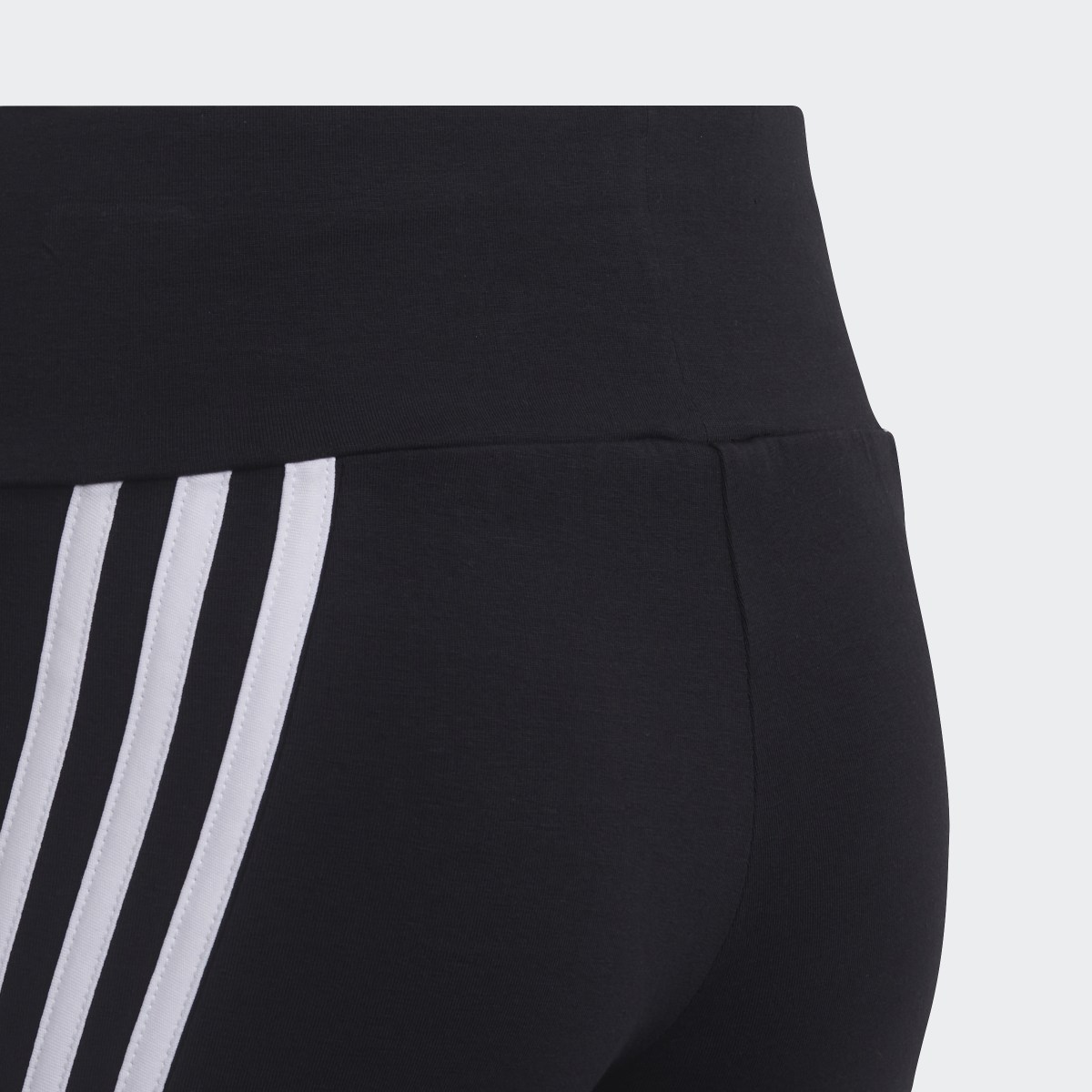 Adidas Future Icons 3-Stripes Flared Cotton Tights. 5