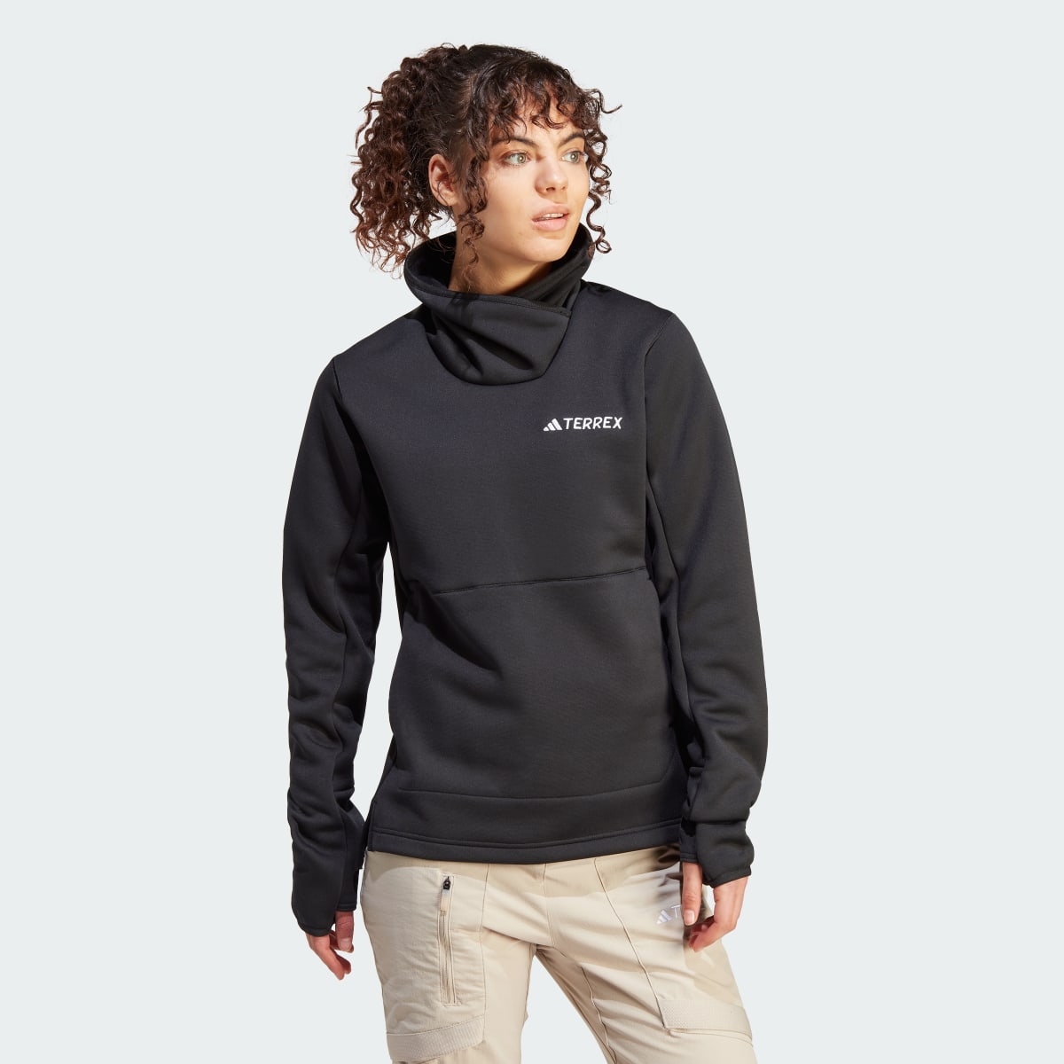 Adidas BLUZA TERREX XPERIOR MEDIUM FLEECE. 4