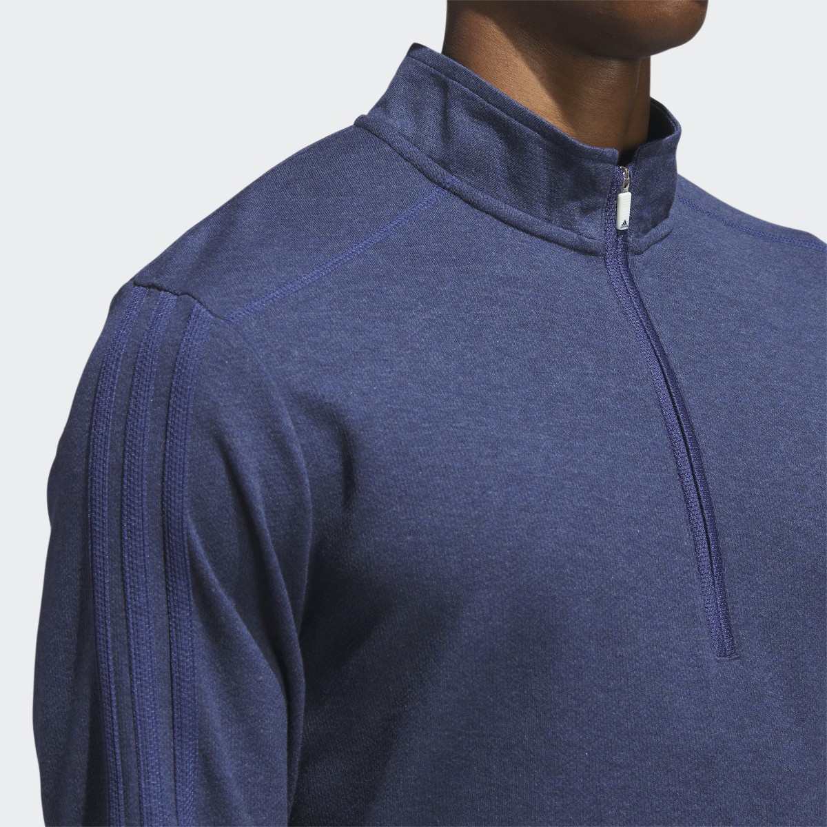 Adidas 3-Stripes Quarter-Zip Pullover. 7