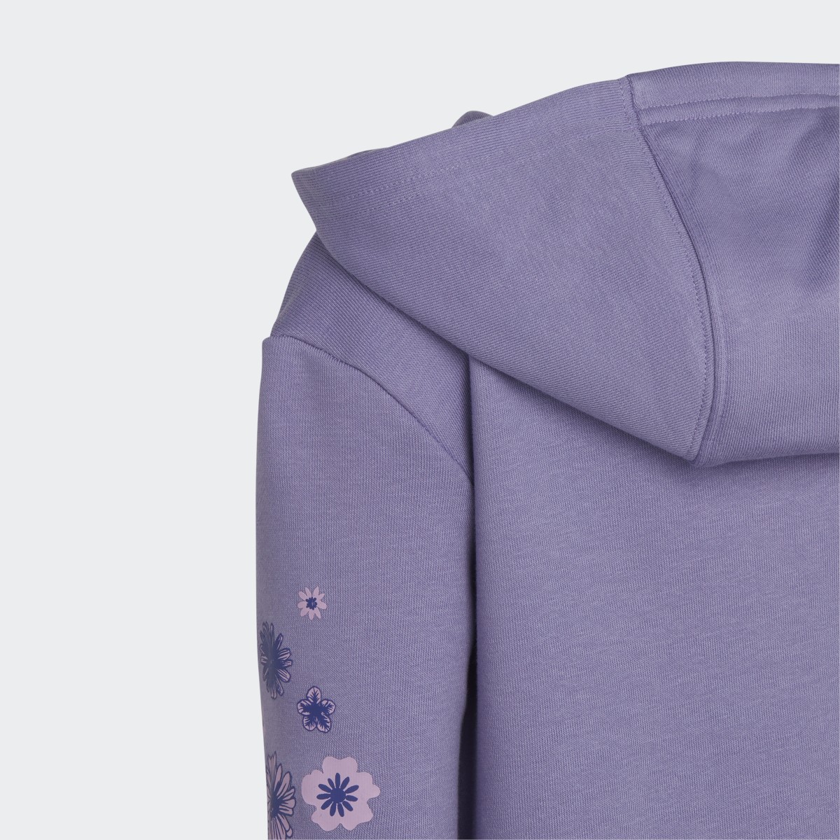 Adidas Floral Full-Zip Elongated Hoodie Set. 10