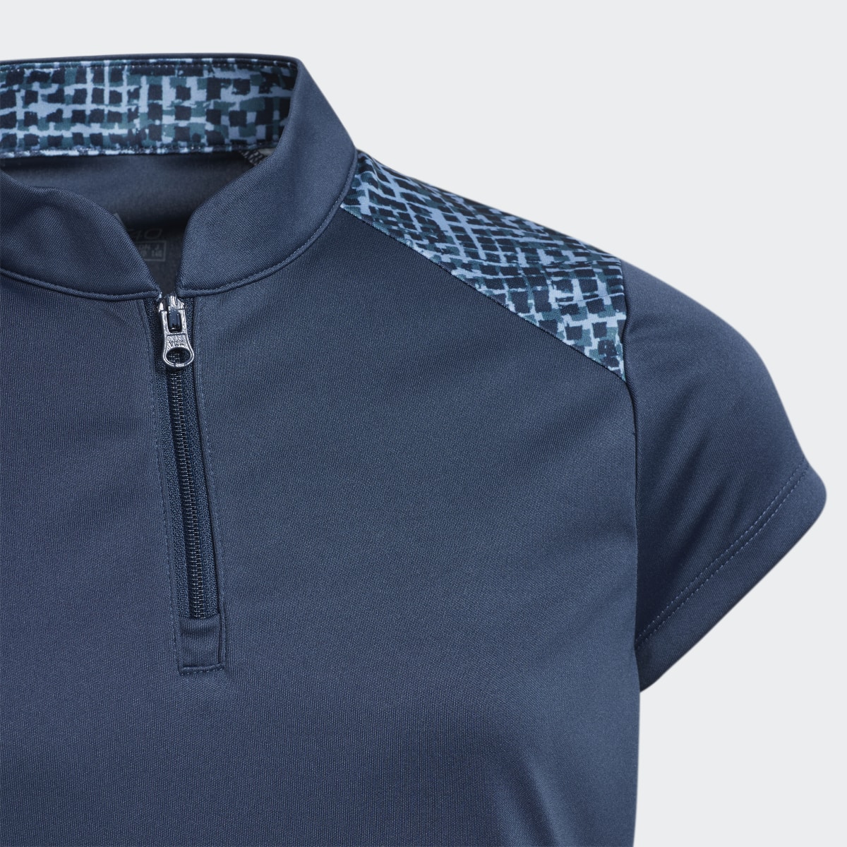 Adidas Mock Primegreen Polo Shirt. 4