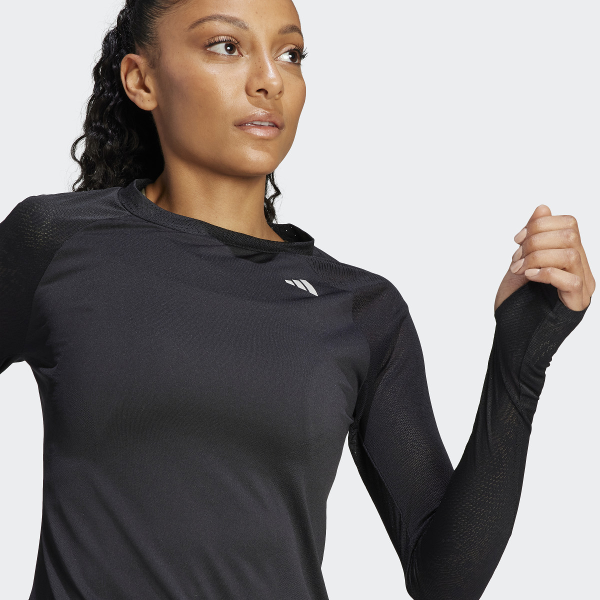 Adidas Adizero Running Long Sleeve Tee. 6