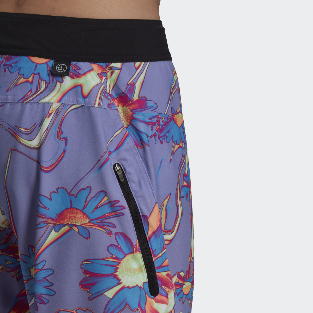 Adidas Positivisea Classic Length Graphic Boardshorts. 6