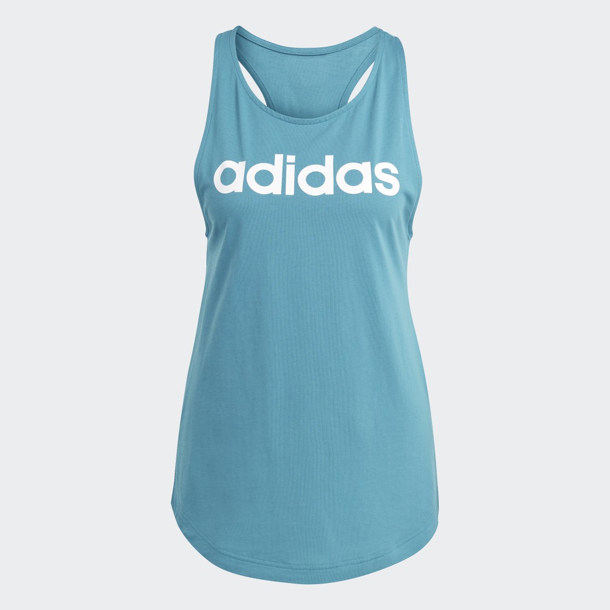 Adidas Playera sin Mangas Essentials Logo Holgado. 5