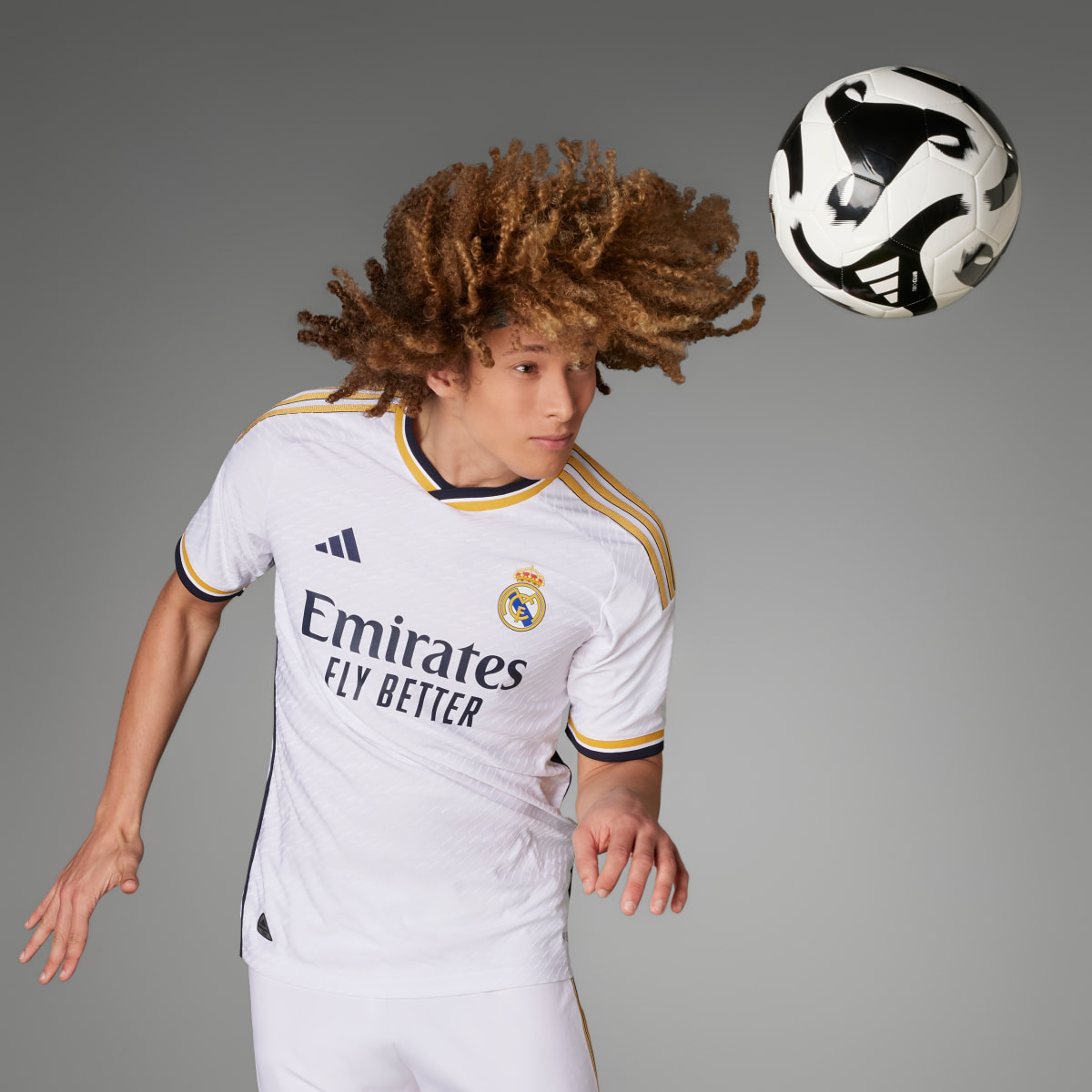 Adidas Camisola Principal Oficial 23/24 do Real Madrid. 10