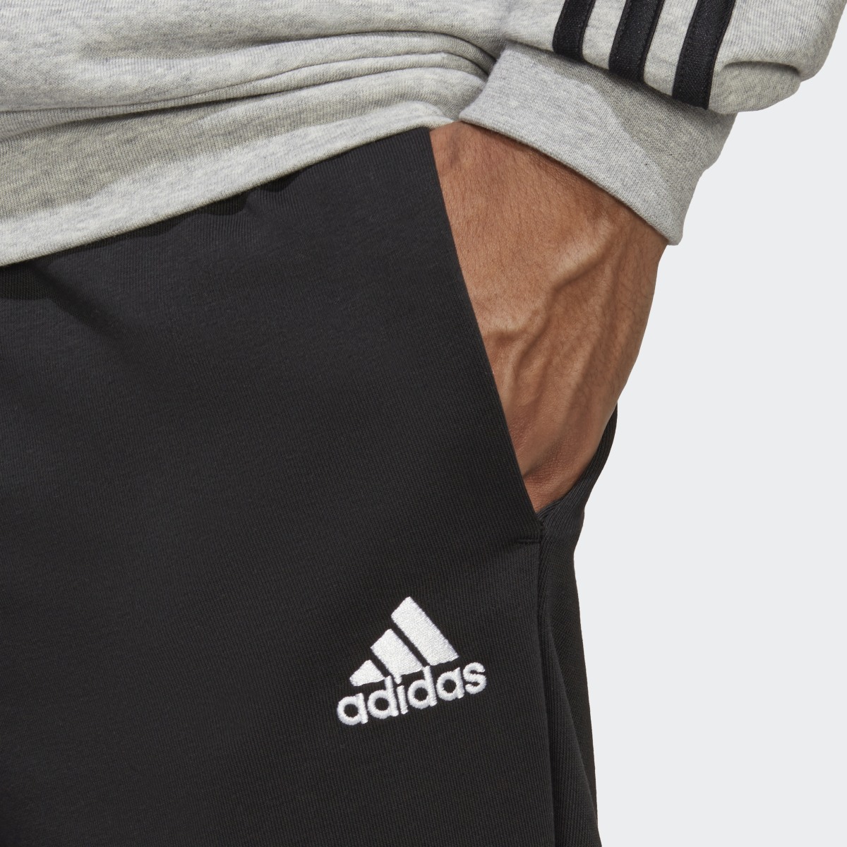 Adidas Basic 3-Stripes French Terry Track Suit. 9