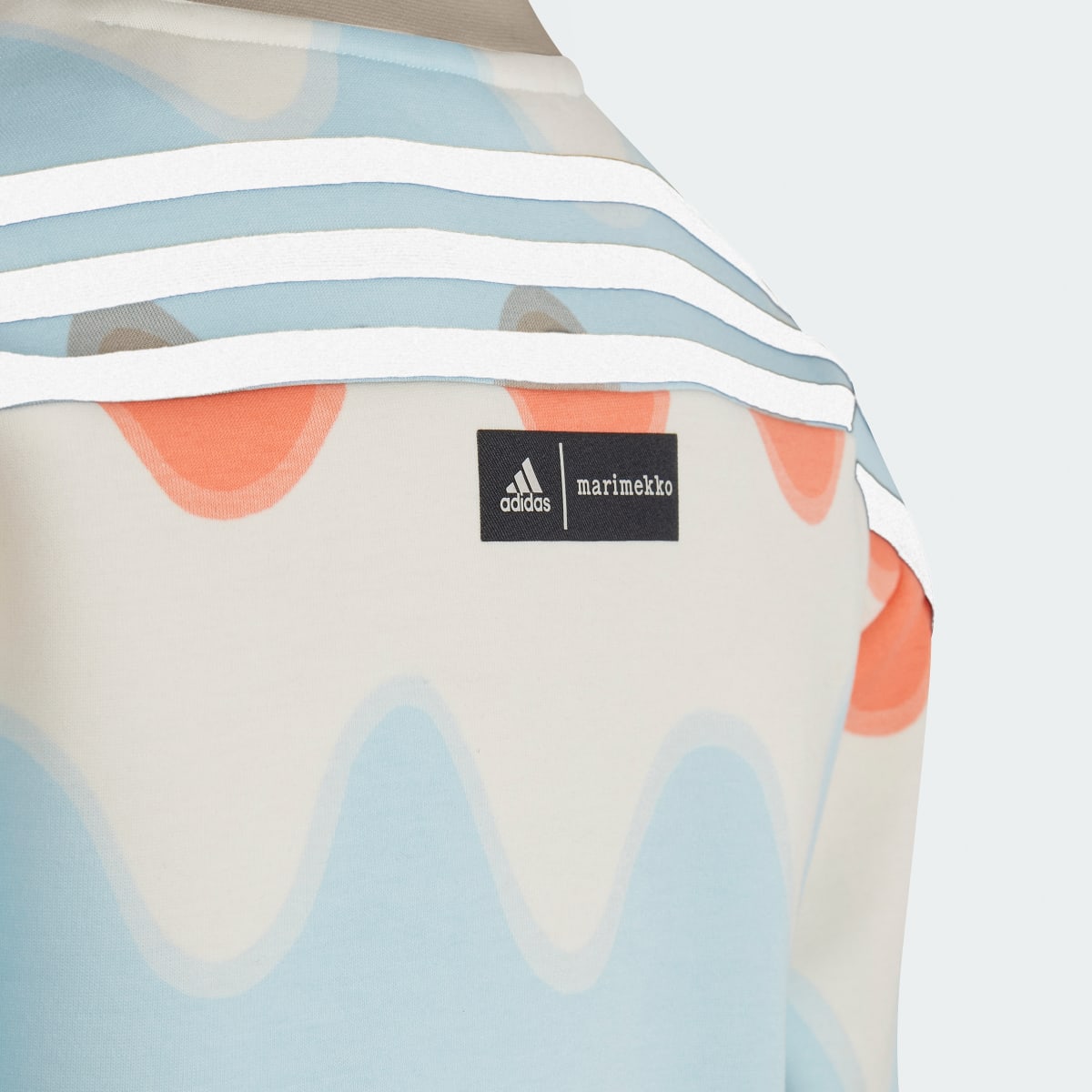 Adidas x Marimekko Allover Print Cotton Sweatshirt. 5