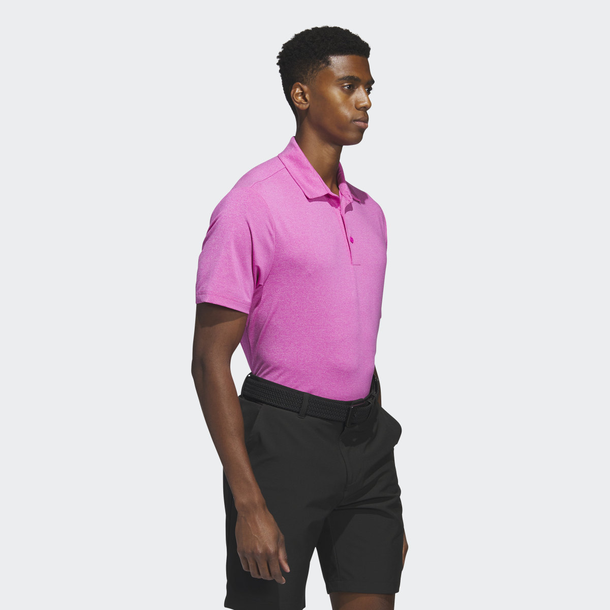 Adidas Ultimate365 Heather Polo Shirt. 4