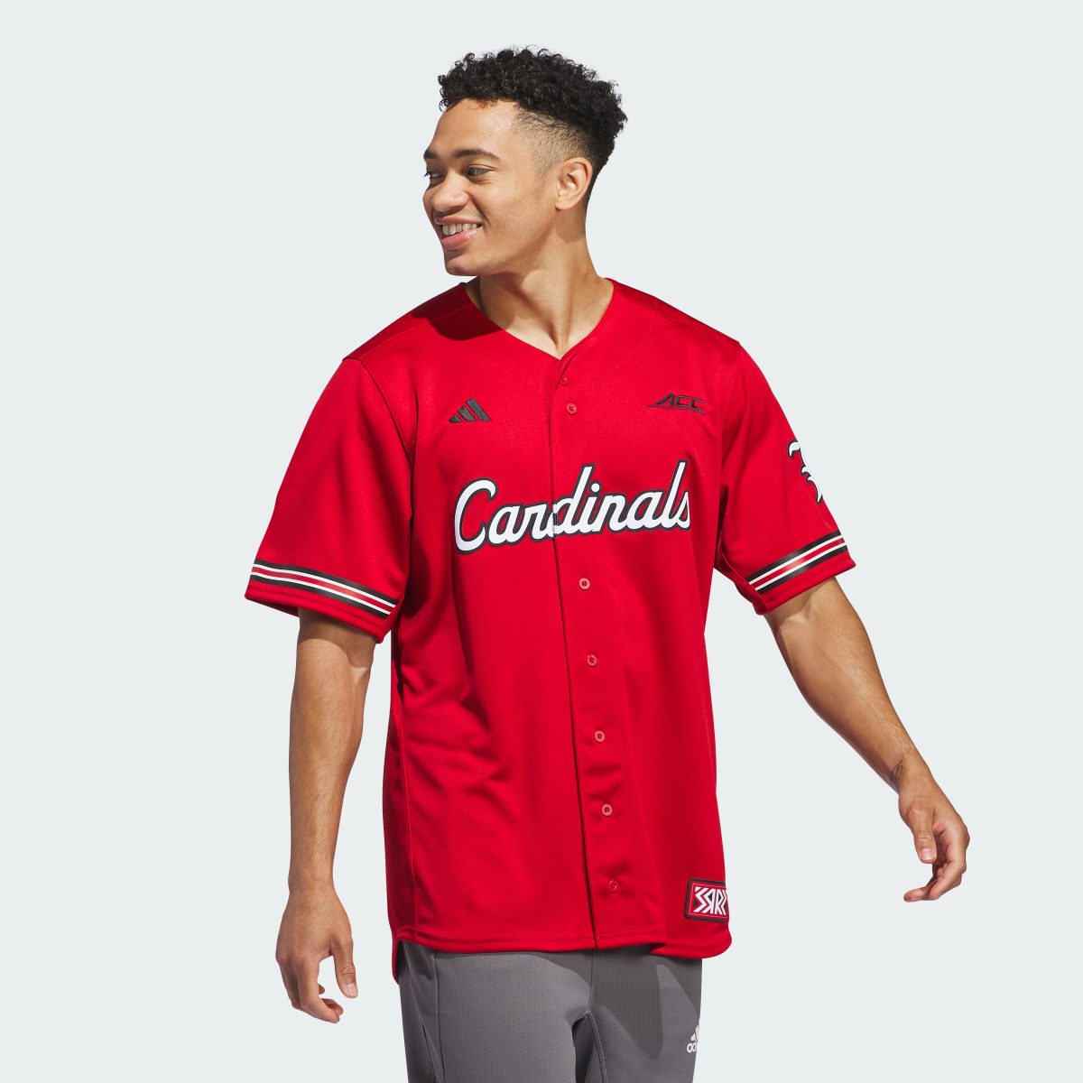 Adidas Louisville Reverse Retro Replica Baseball Jersey. 4