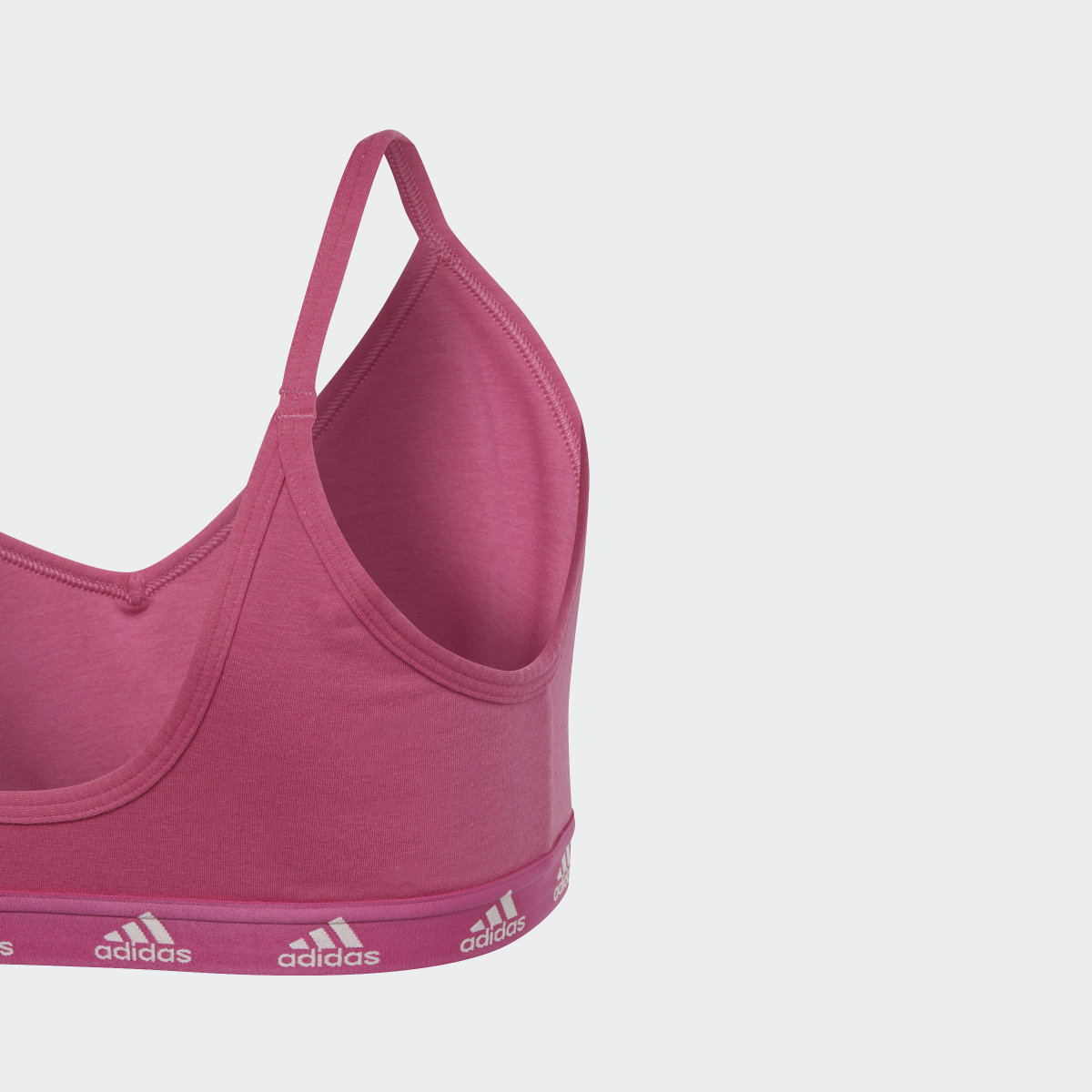 Adidas Brassière en coton Purebare Maintien léger. 5