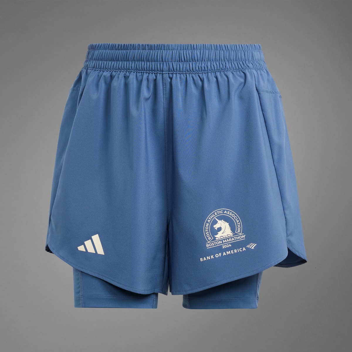 Adidas Boston Marathon 2024 2-in-1 Shorts. 11