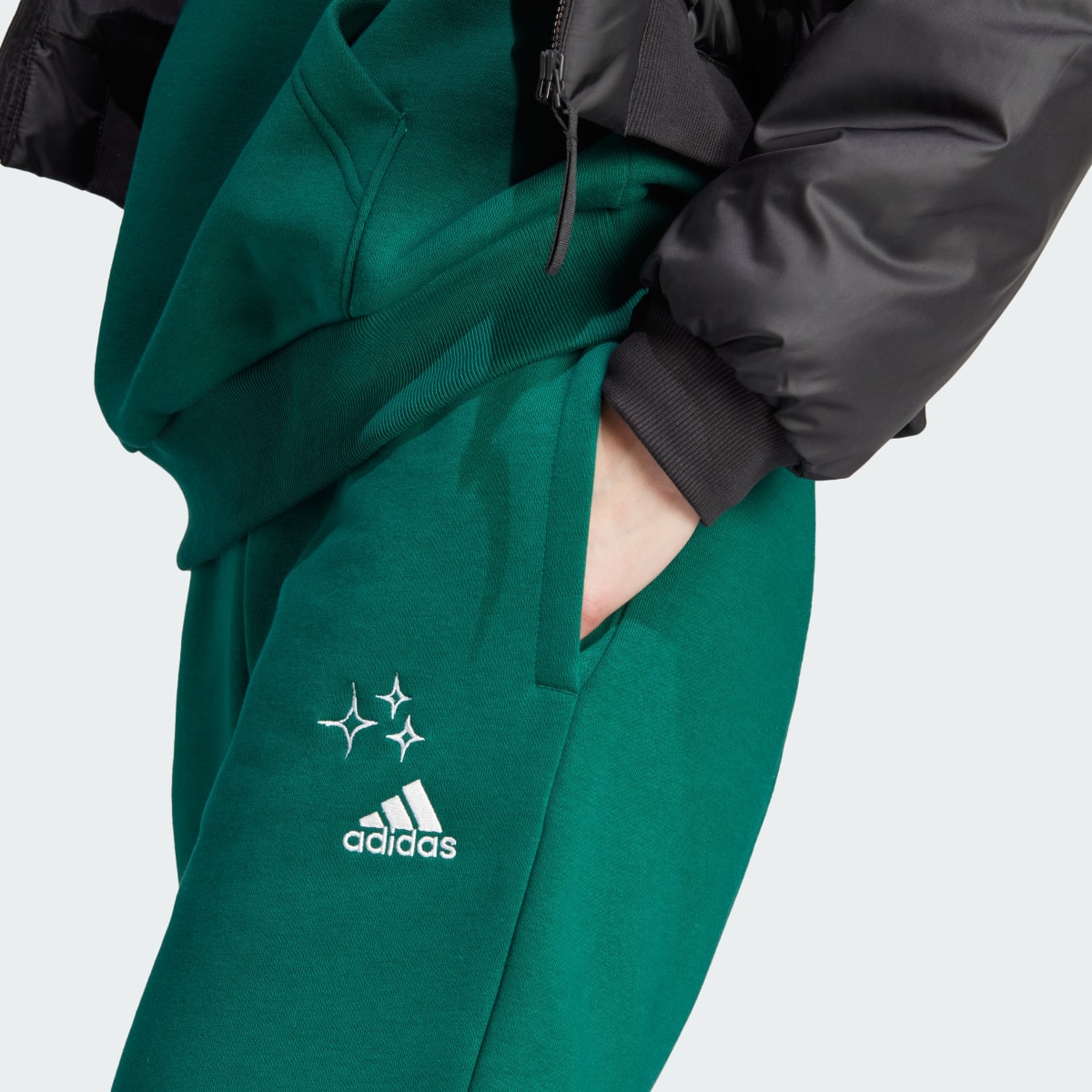 Adidas Calças em Fleece. 6