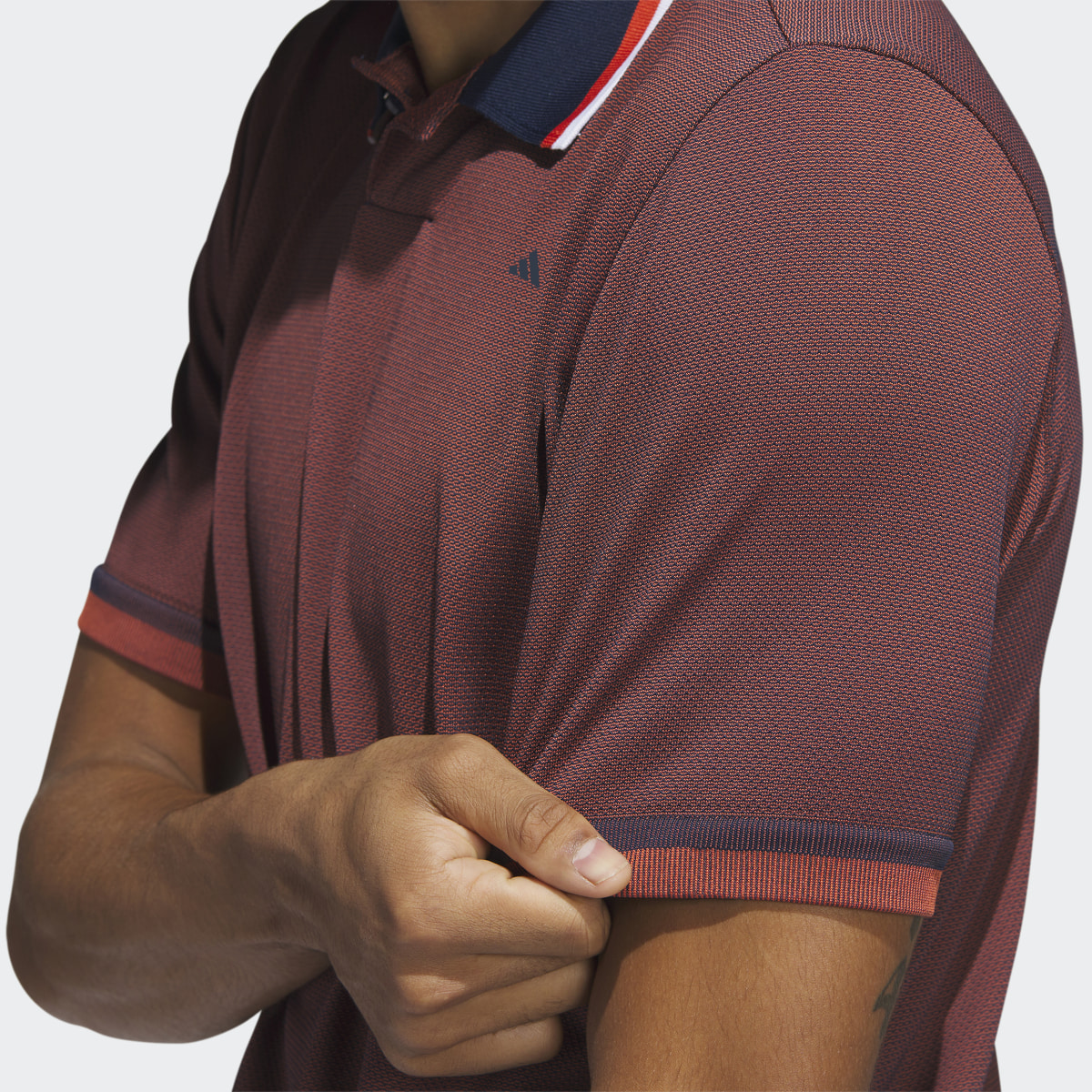 Adidas Polo de golf Ultimate365 Tour PRIMEKNIT. 9