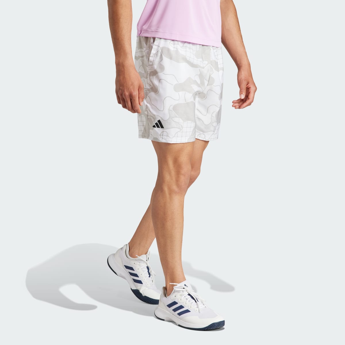 Adidas Club Graphic Tennis Shorts. 4