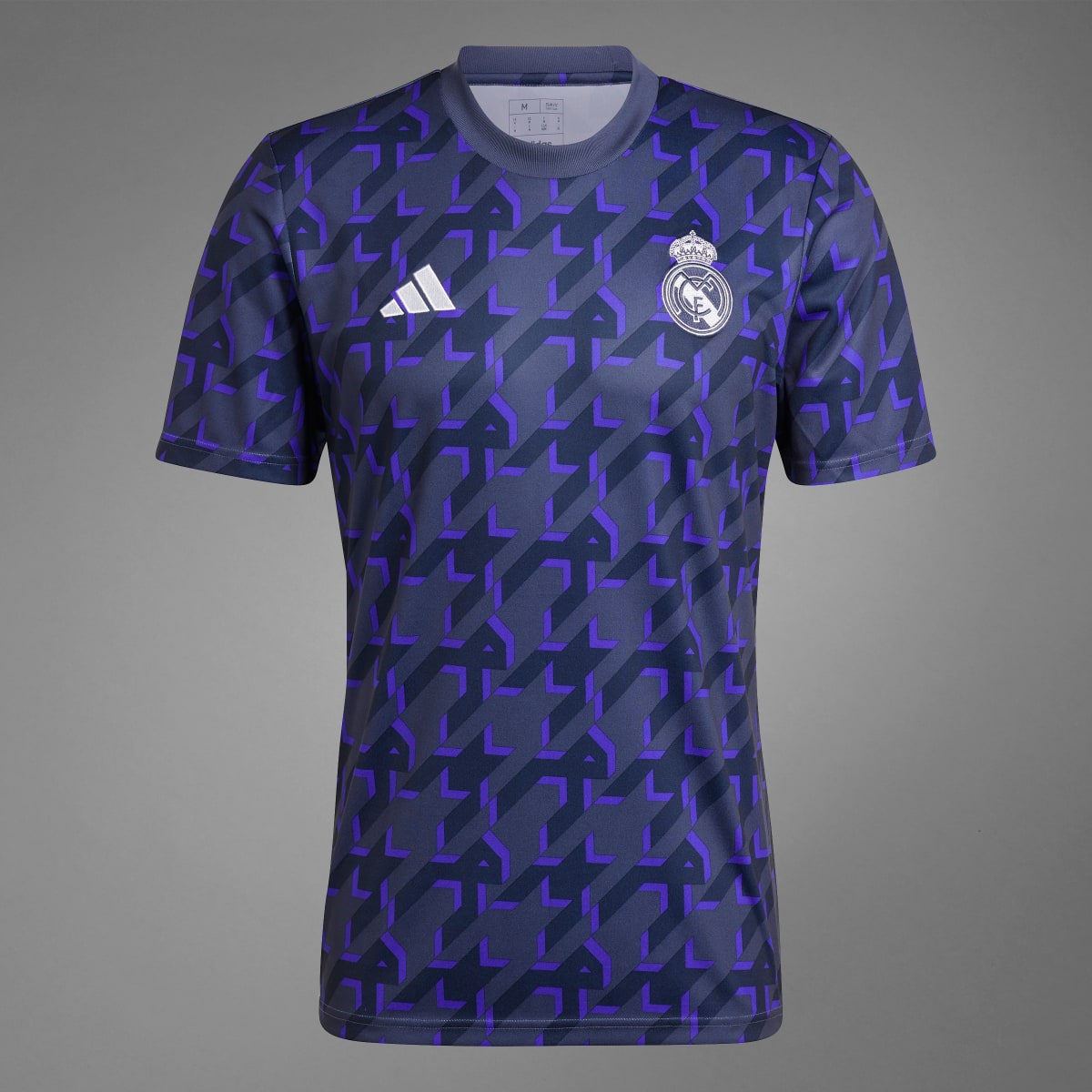 Adidas Camiseta calentamiento Real Madrid. 10