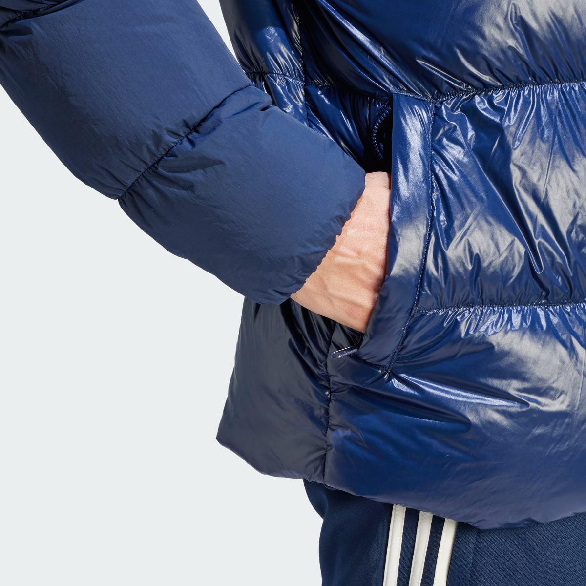 Adidas Adicolor Down Regen Hooded Puffer Jacket. 7