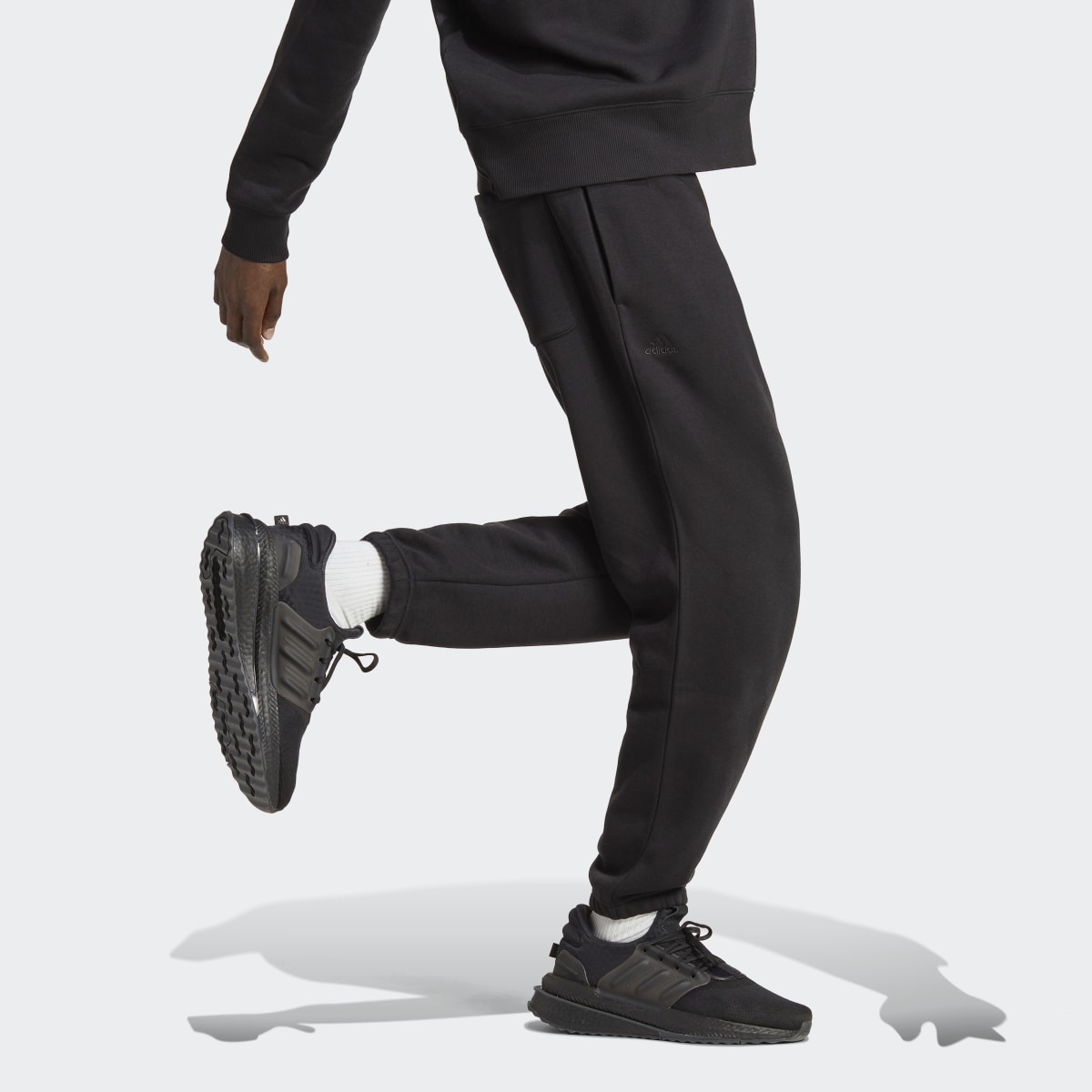 Adidas All SZN Fleece Graphic Pants. 4