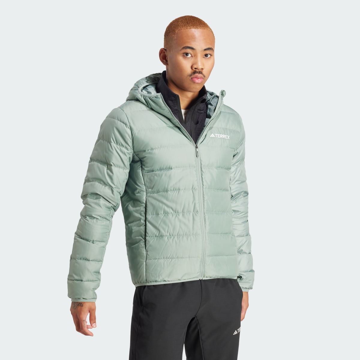 Adidas Terrex Multi Light Down Hooded Jacket. 4