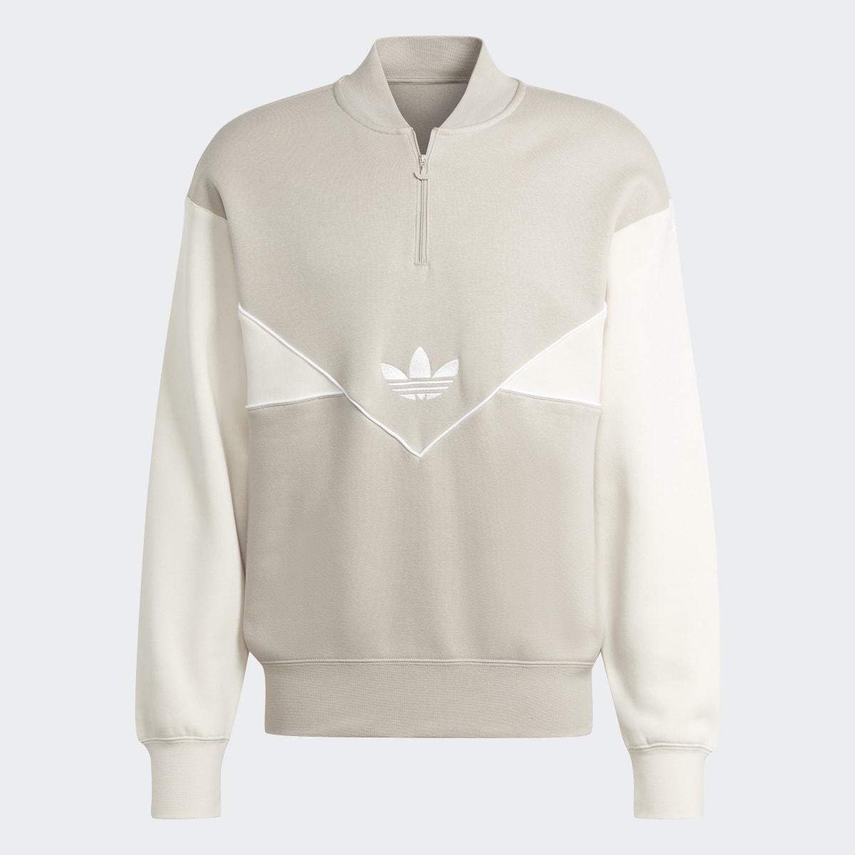 Adidas Adicolor Seasonal Archive Half-Zip Crew Sweatshirt. 5