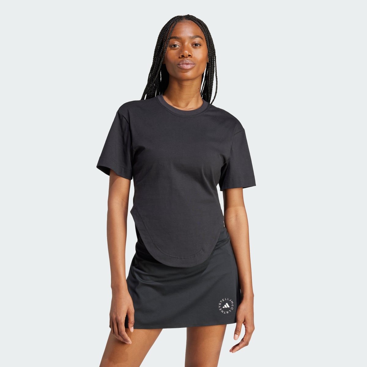 Adidas by Stella McCartney Sportswear Curved Hem Tee. 3