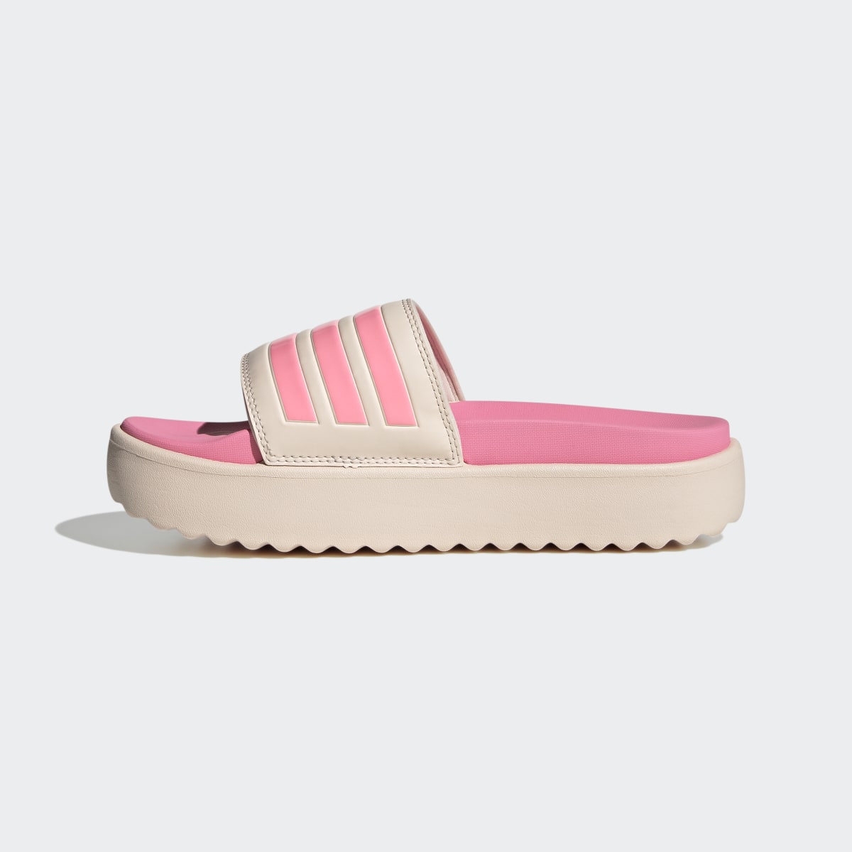 Adidas adilette Platform Slides. 7