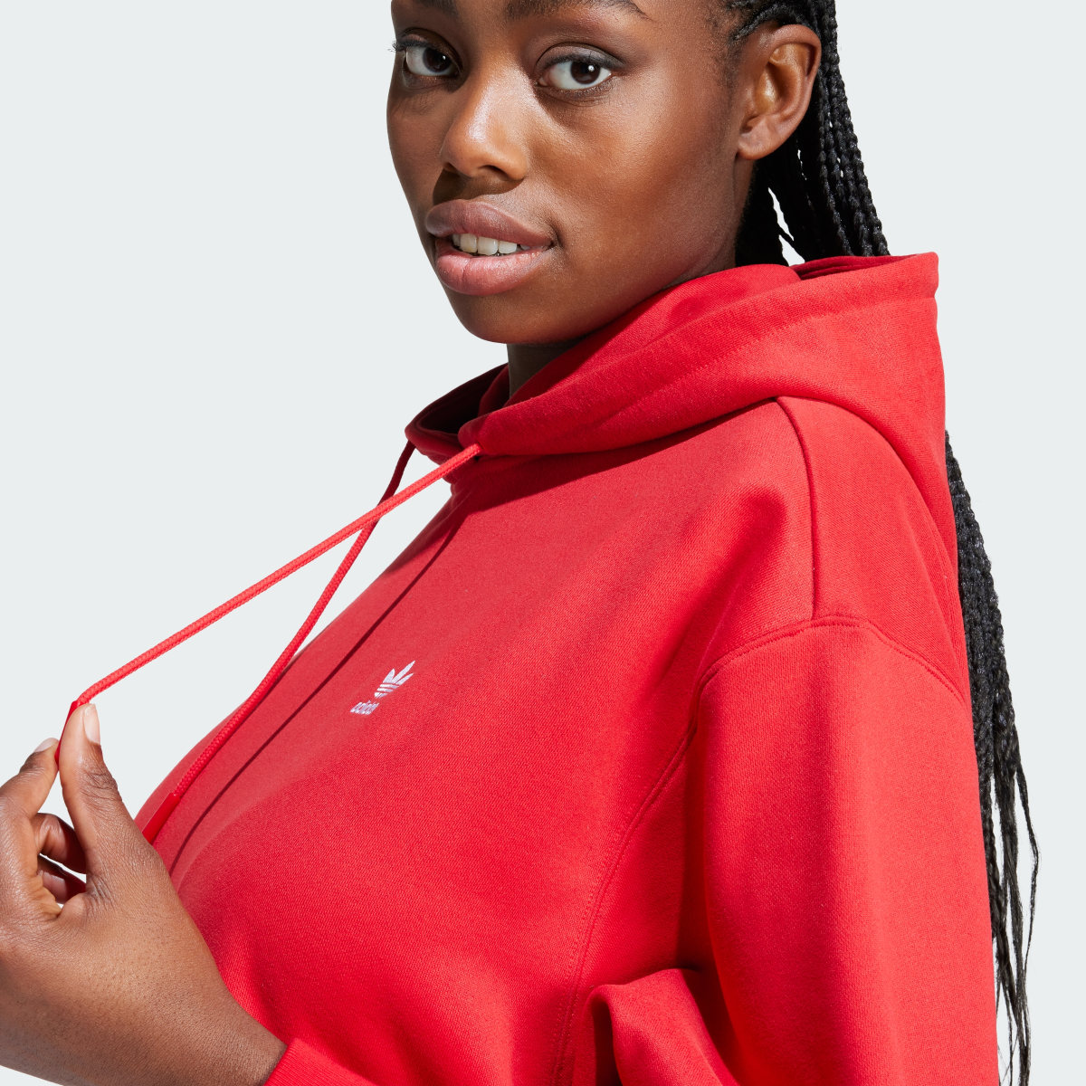 Adidas Hoodie Trefoil Oversized. 6