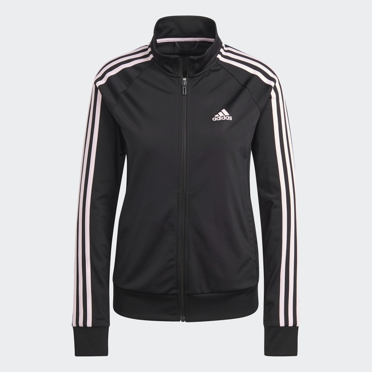 Adidas Primegreen Essentials Warm-Up Slim 3-Stripes Track Jacket. 5