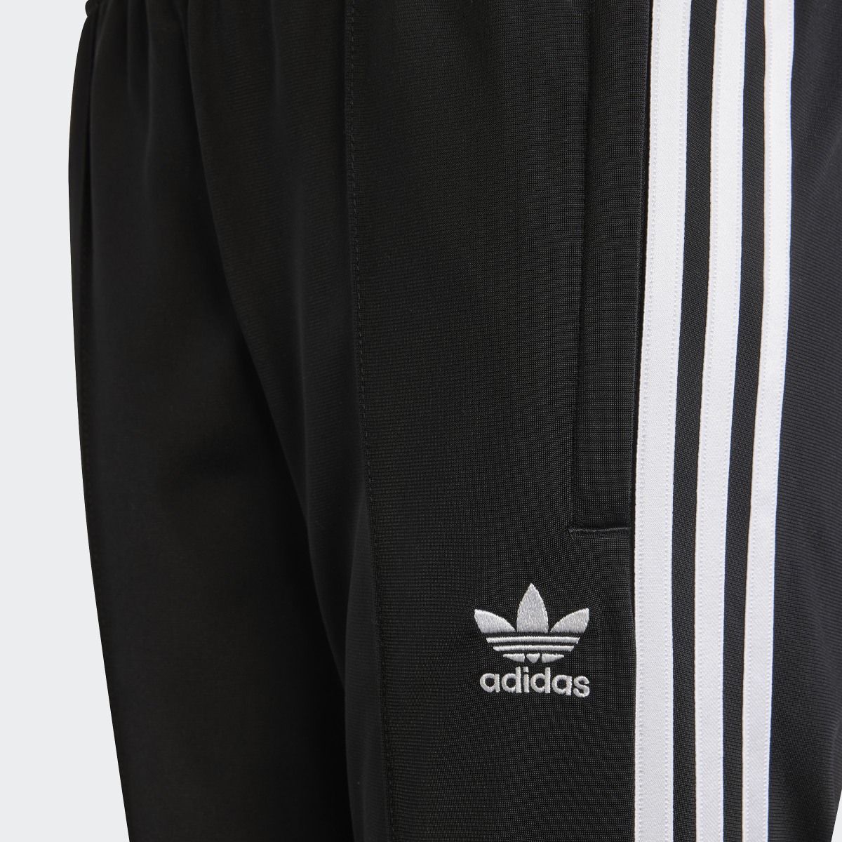 Adidas 3-Stripes Flared Tracksuit Bottoms. 4