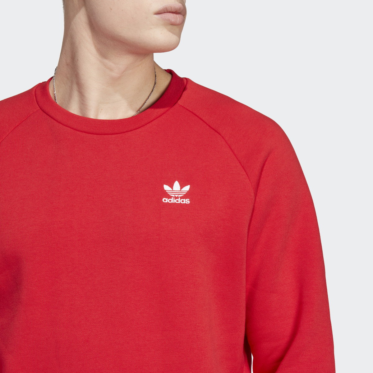 Adidas Felpa Trefoil Essentials Crewneck. 6