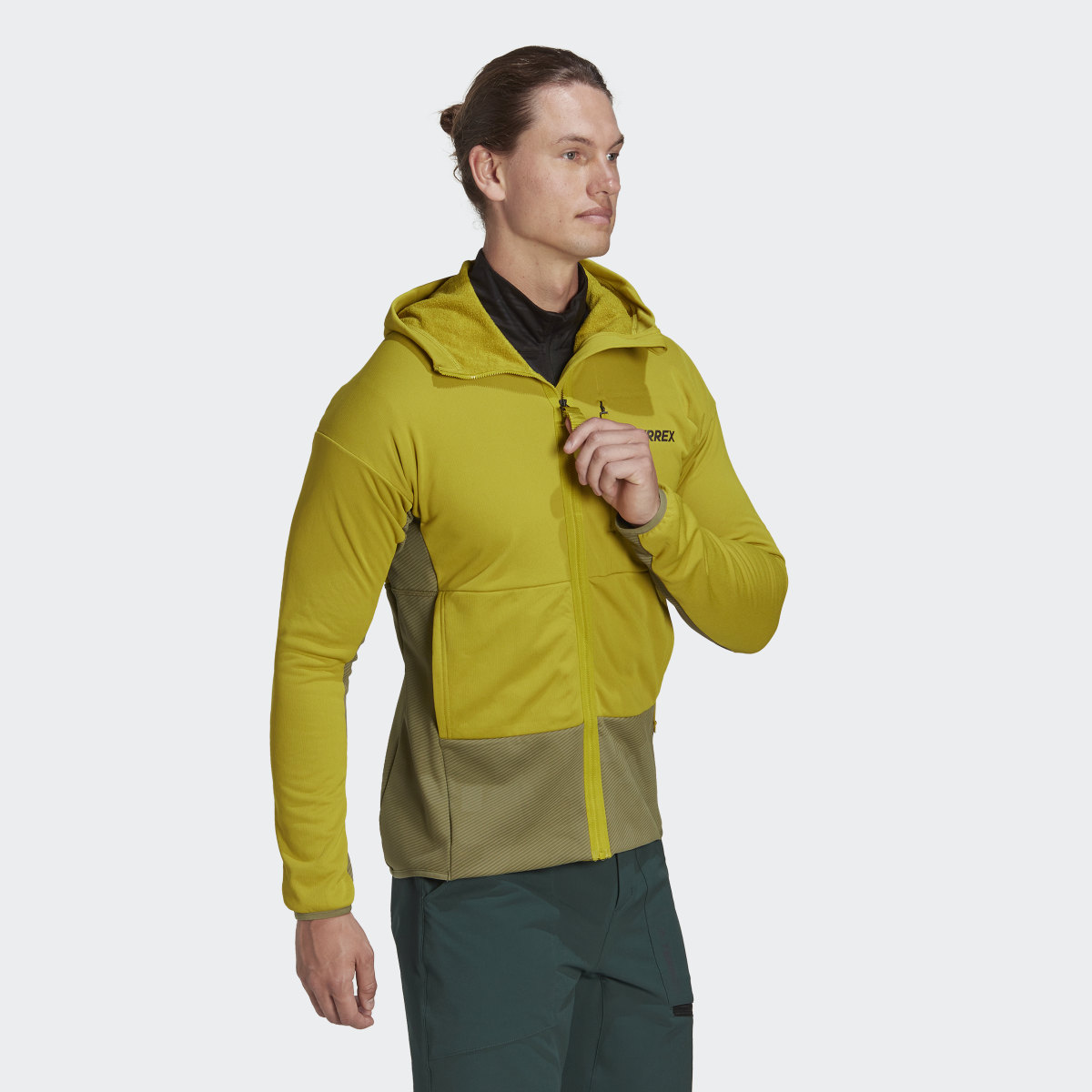 Adidas Terrex Zupahike Hooded Fleece Jacket. 4