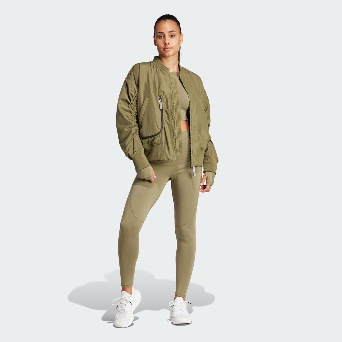 Adidas by Stella McCartney Sportswear Woven Bomber Jacket. 4