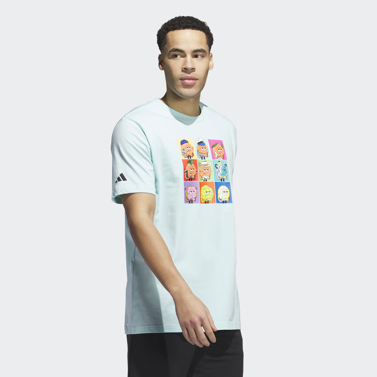 Adidas Playera Metaverse Lil' Stripe PFP. 4