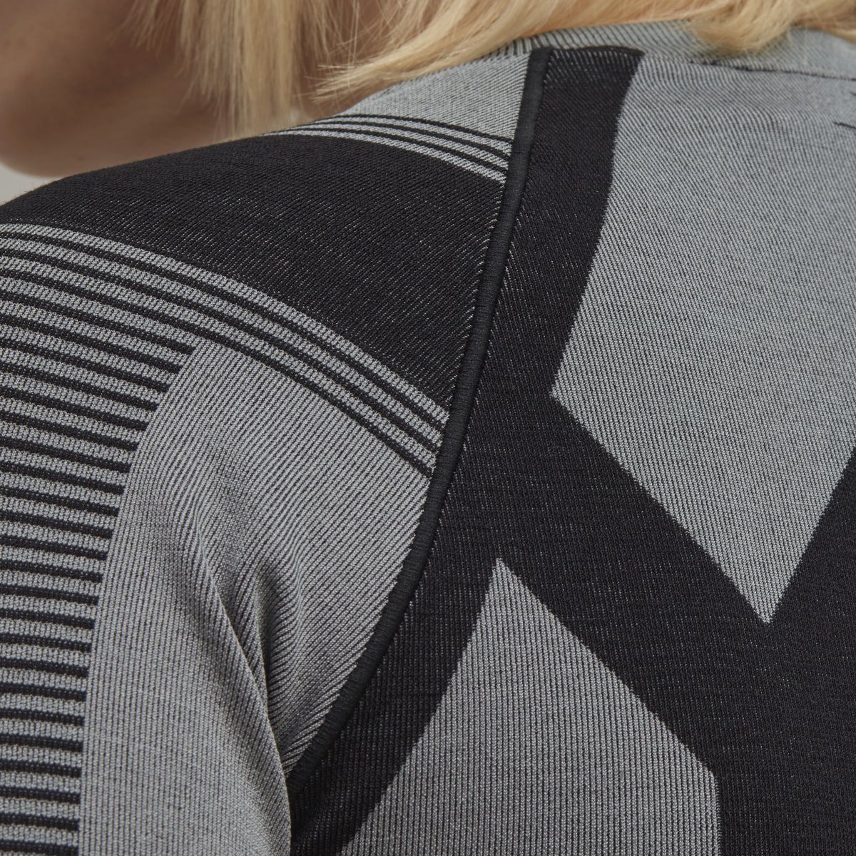 Adidas Y-3 Engineered Knit Long Sleeve Baselayer Tee. 6