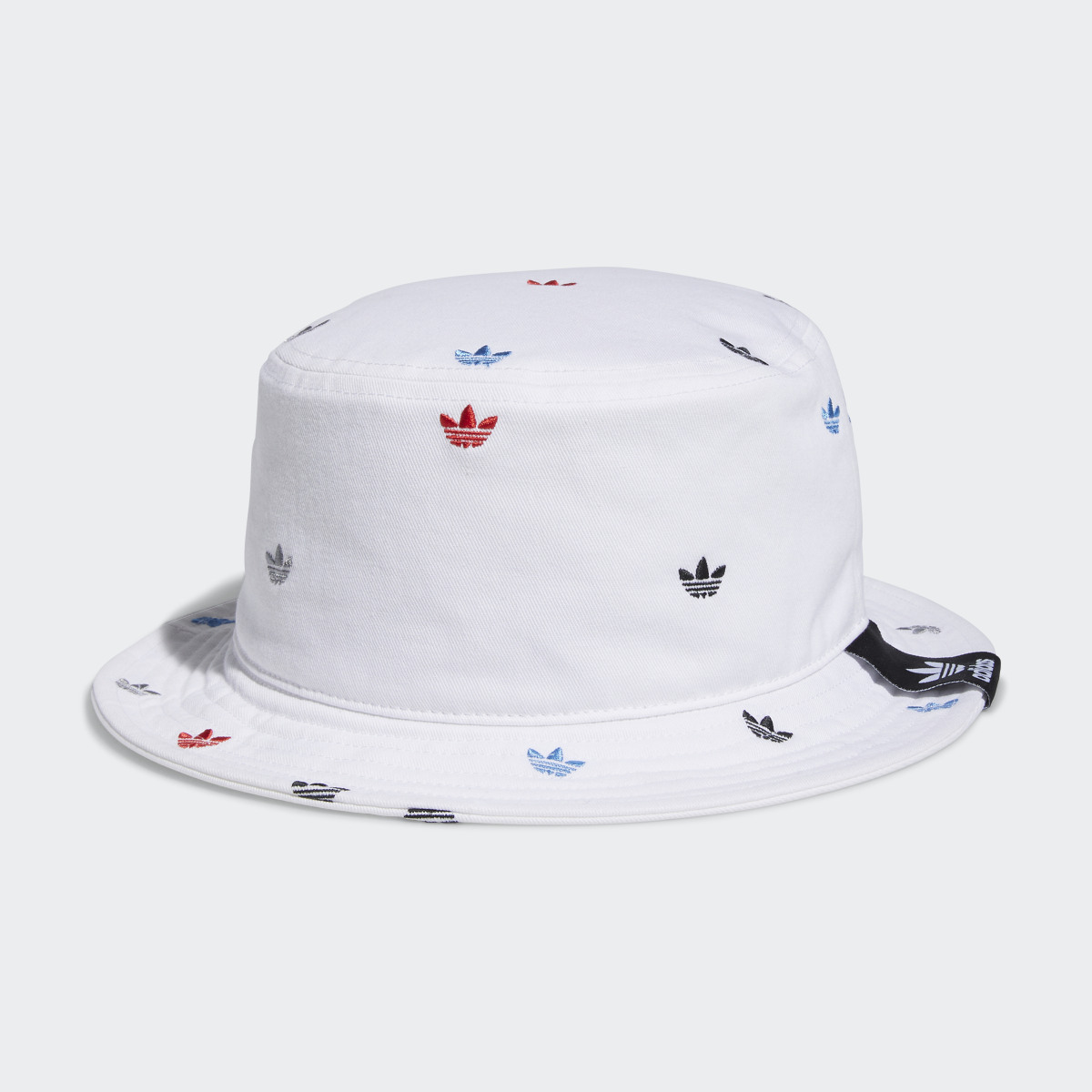 Adidas Allover Print Trefoil Bucket Hat. 4