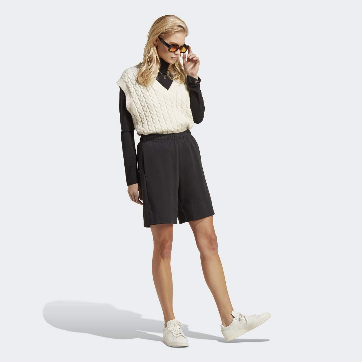 Adidas Premium Essentials Long Shorts. 4
