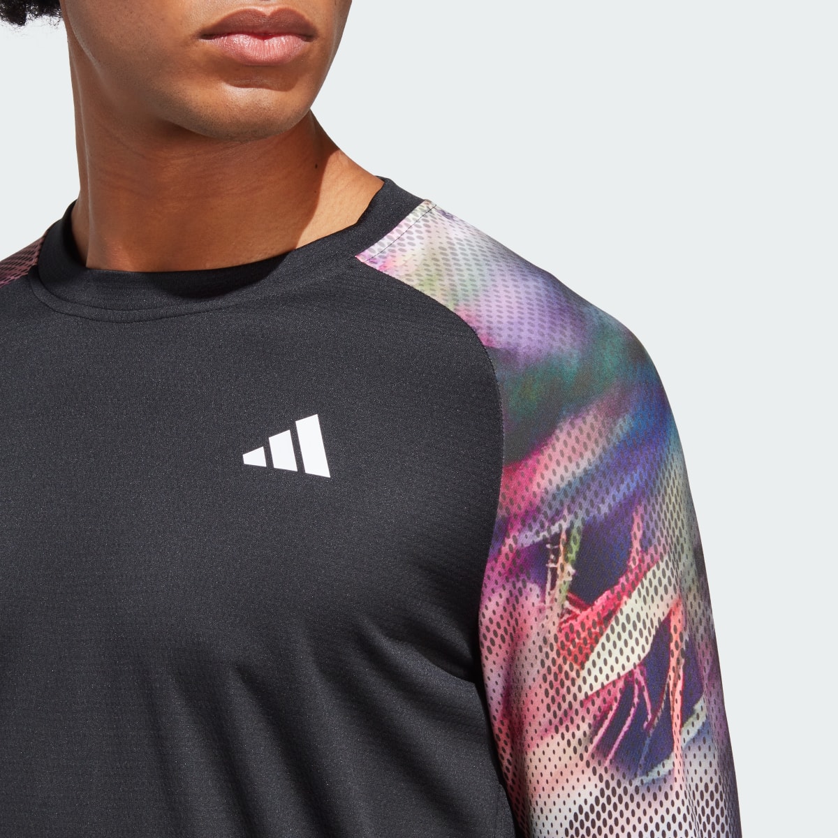 Adidas Maglia da tennis Melbourne HEAT.RDY Long Sleeve. 7