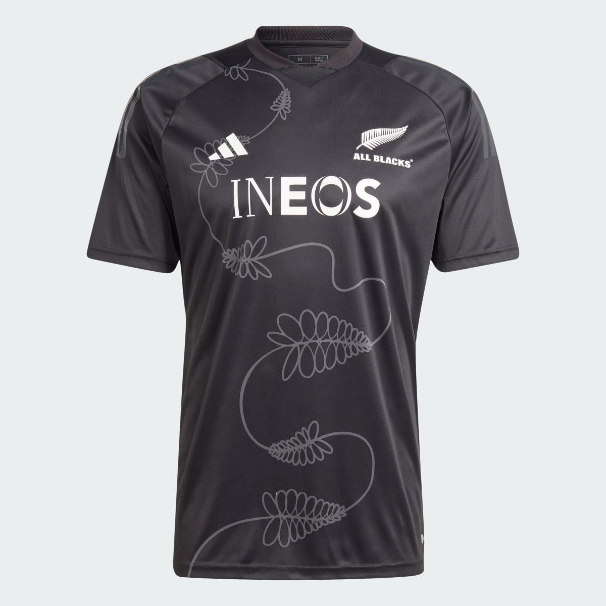 Adidas All Blacks Rugby Performance T-Shirt. 5