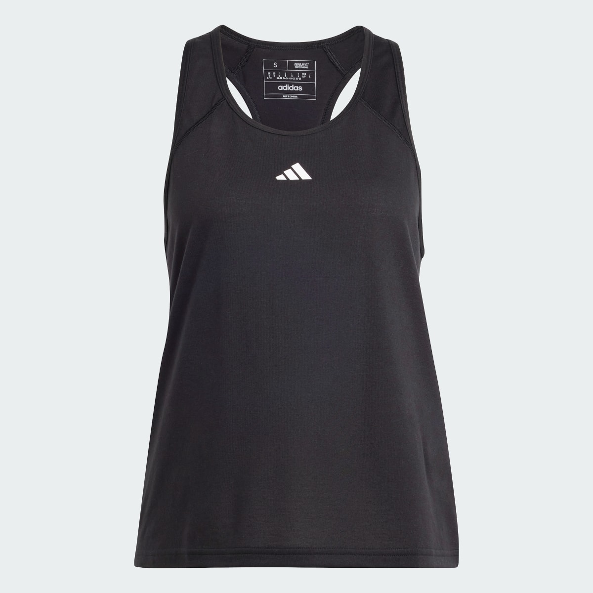 Adidas Train Essentials Minimal Branding Racerback Tank Top. 4