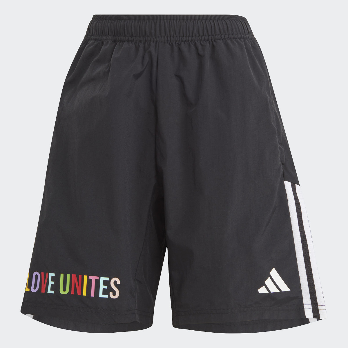 Adidas Pride Tiro Downtime Shorts. 4