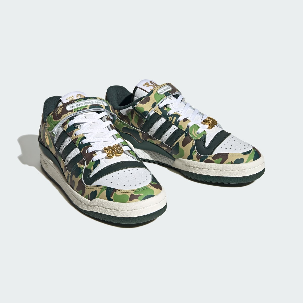 Adidas Forum 84 BAPE Low Shoes. 8