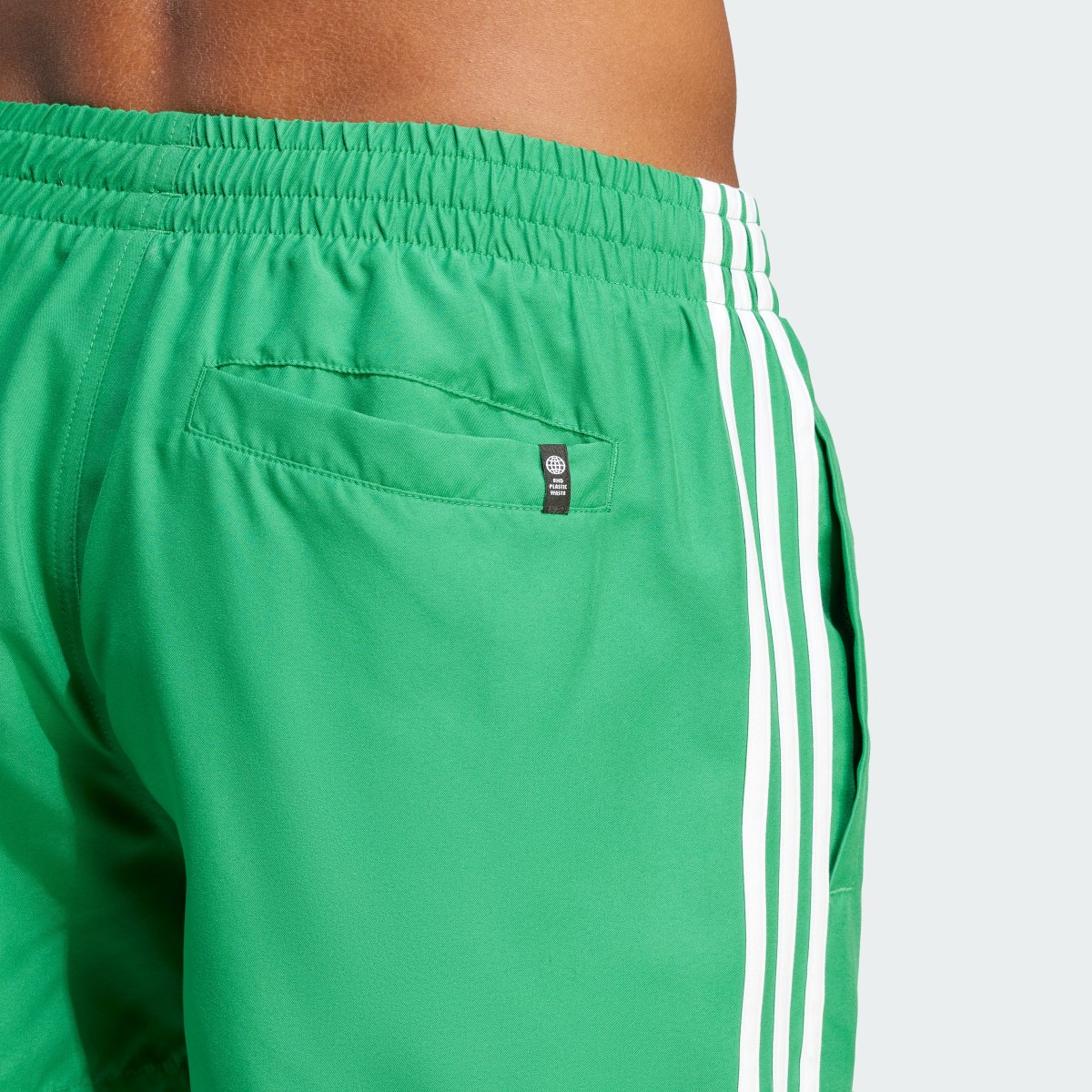 Adidas Originals Adicolor 3-Stripes Short Length Swim Shorts. 6