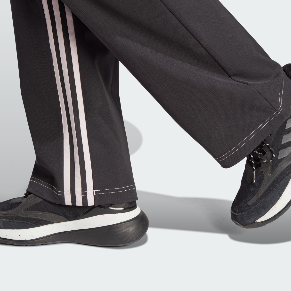 Adidas Dance 3-Stripes Wide-Leg Eşofman Altı. 6