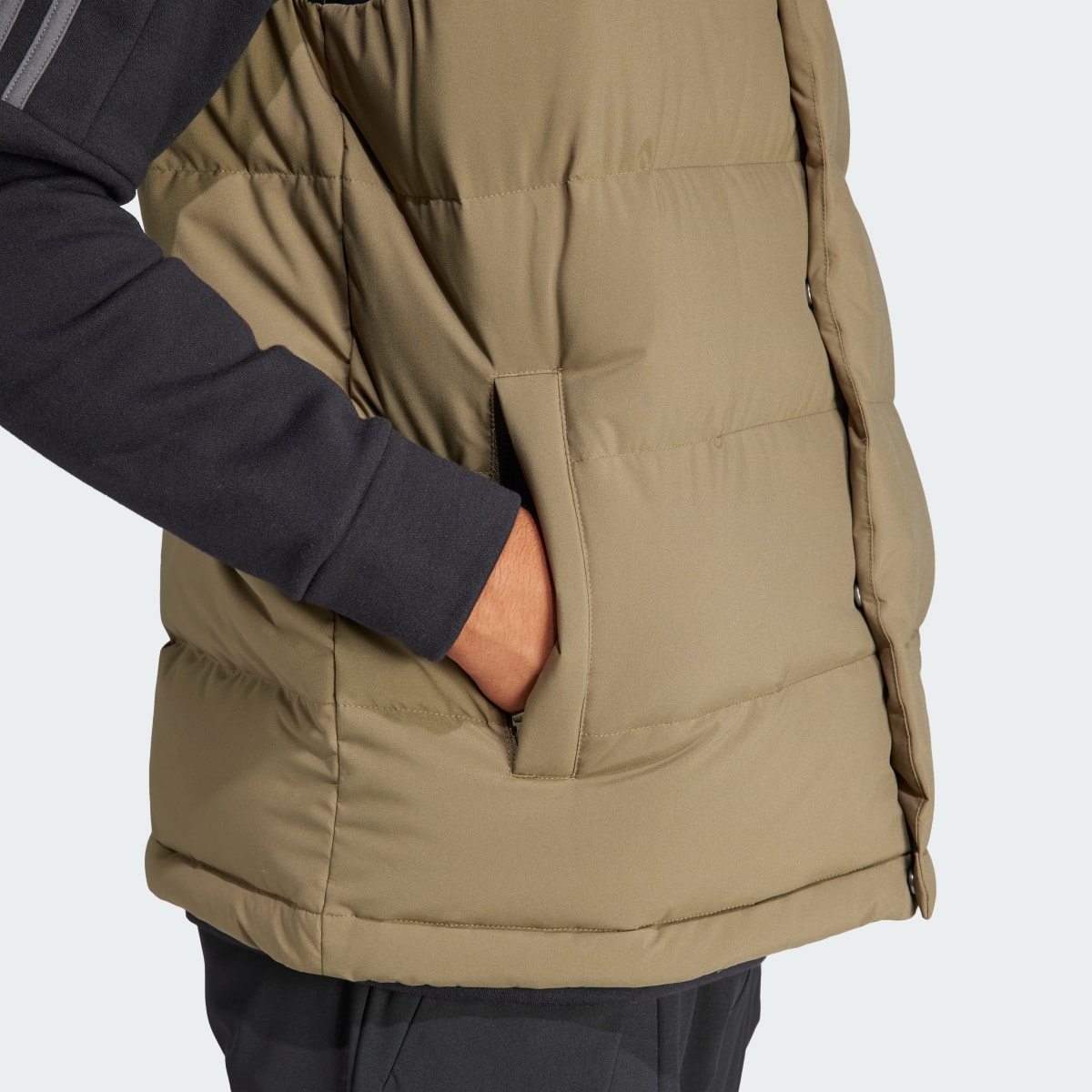 Adidas Helionic Hooded Down Vest. 6