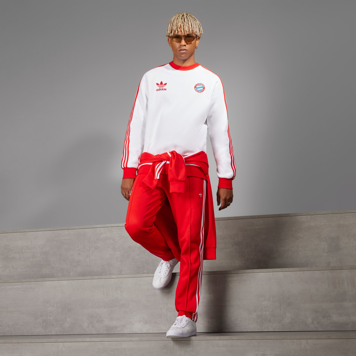 Adidas Felpa Crew Originals FC Bayern München. 5