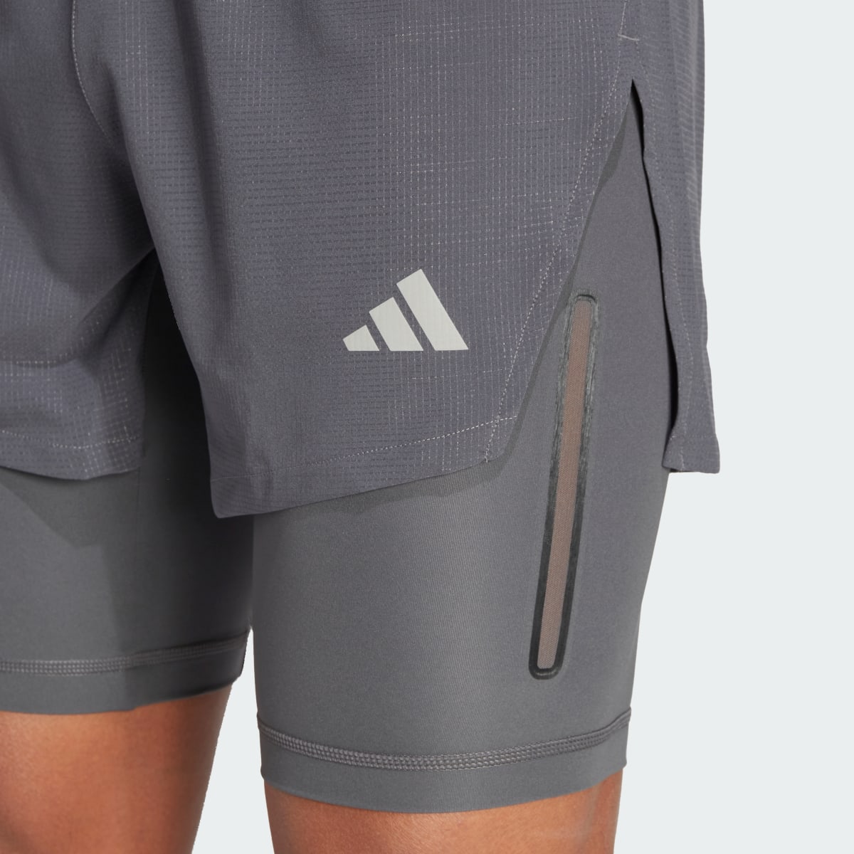 Adidas HEAT.RDY HIIT Elevated Training 2-in-1 Shorts. 6