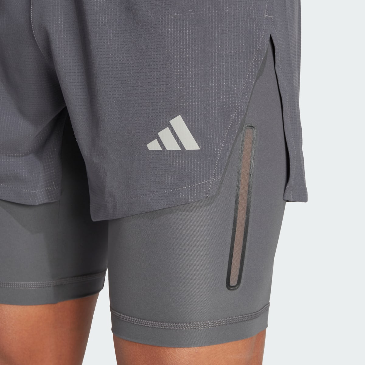 Adidas Short da allenamento HEAT.RDY HIIT Elevated 2-in-1. 6