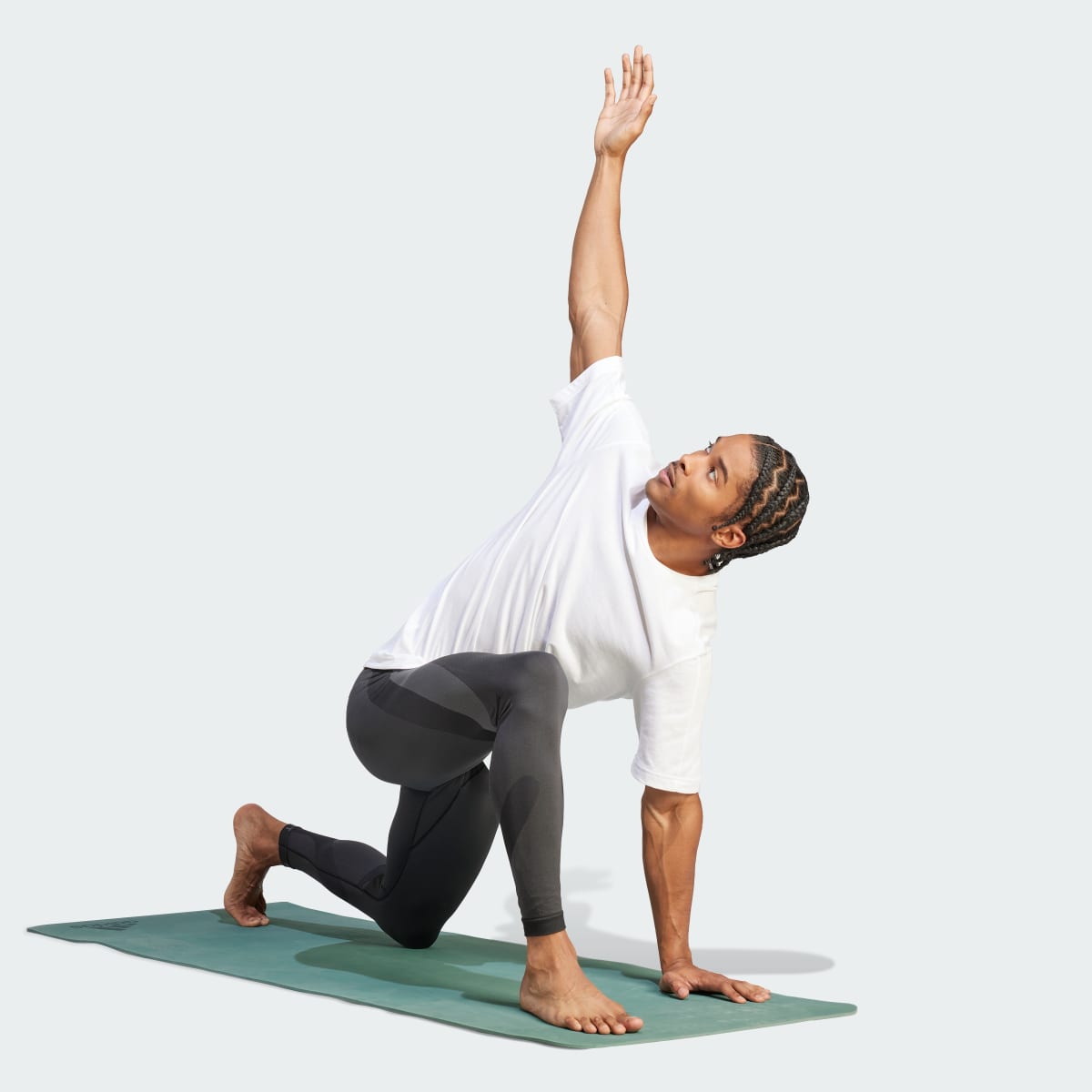 Adidas PRIMEKNIT Yoga Seamless Training 7/8 Leggings. 4