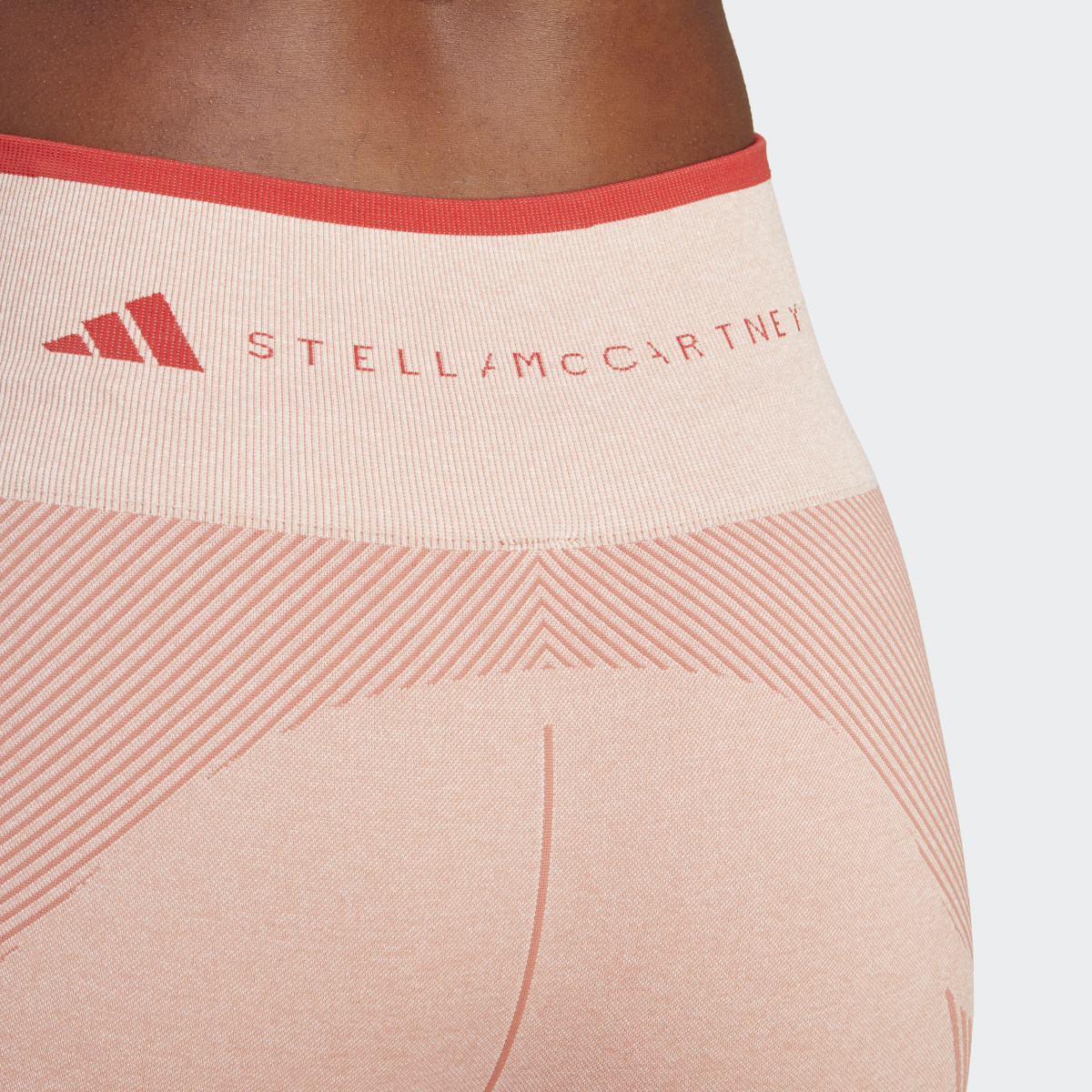 Adidas by Stella McCartney TrueStrength Seamless Kısa Yoga Taytı. 6